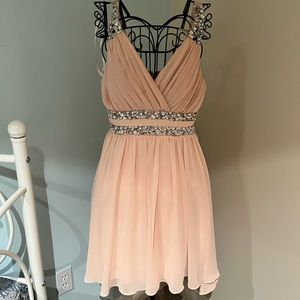 Brand new pink homecoming dress